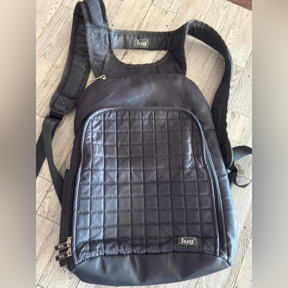 Lug Gray Quilted Men's Bag
